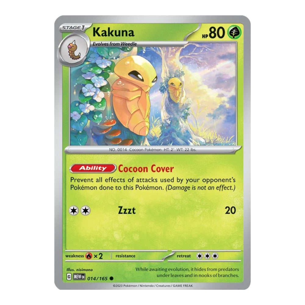 SV: Scarlet & Violet 151 (MEW) - Kakuna (#014/165)