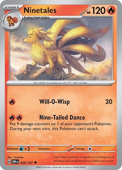 SV03: Obsidian Flames (OBF) - Ninetales