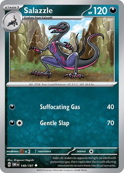 SV03: Obsidian Flames (OBF) - Salazzle