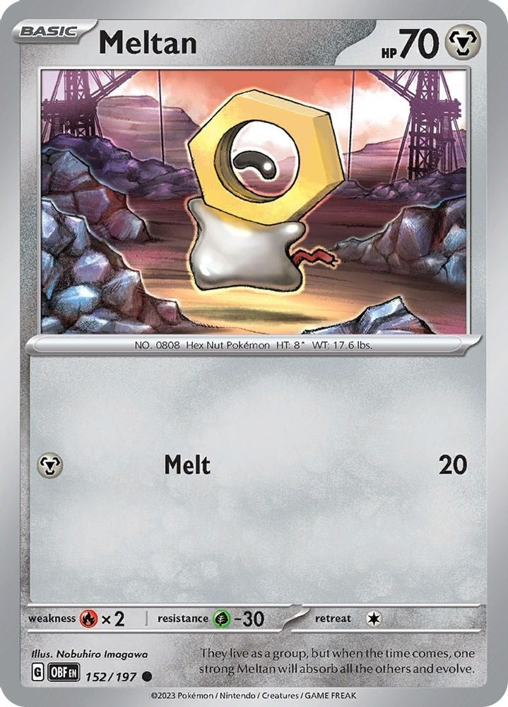 SV03: Obsidian Flames (OBF) - Meltan (#152/197, Common) ()