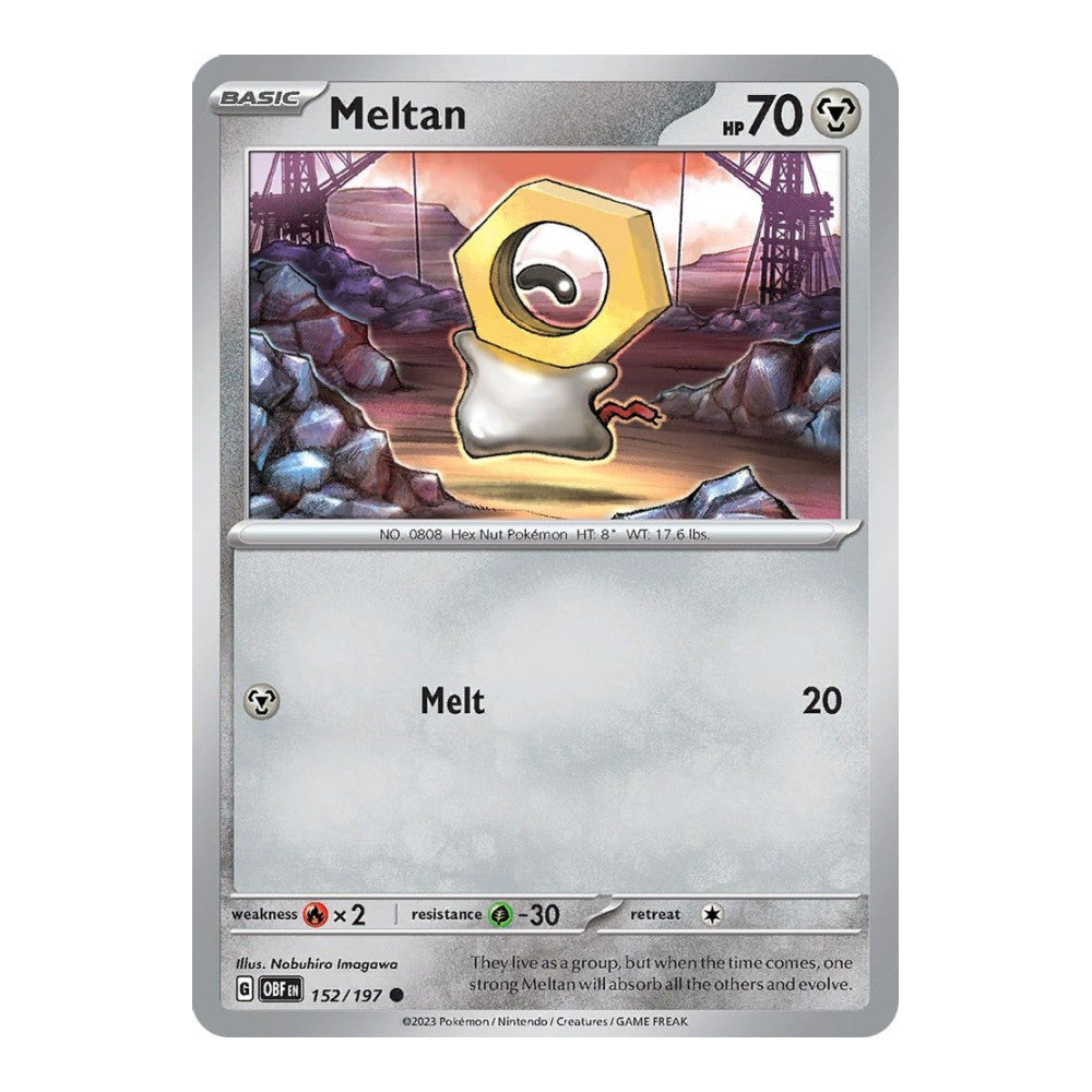 SV03: Obsidian Flames (OBF) - Meltan (#152/197) (Near Mint)