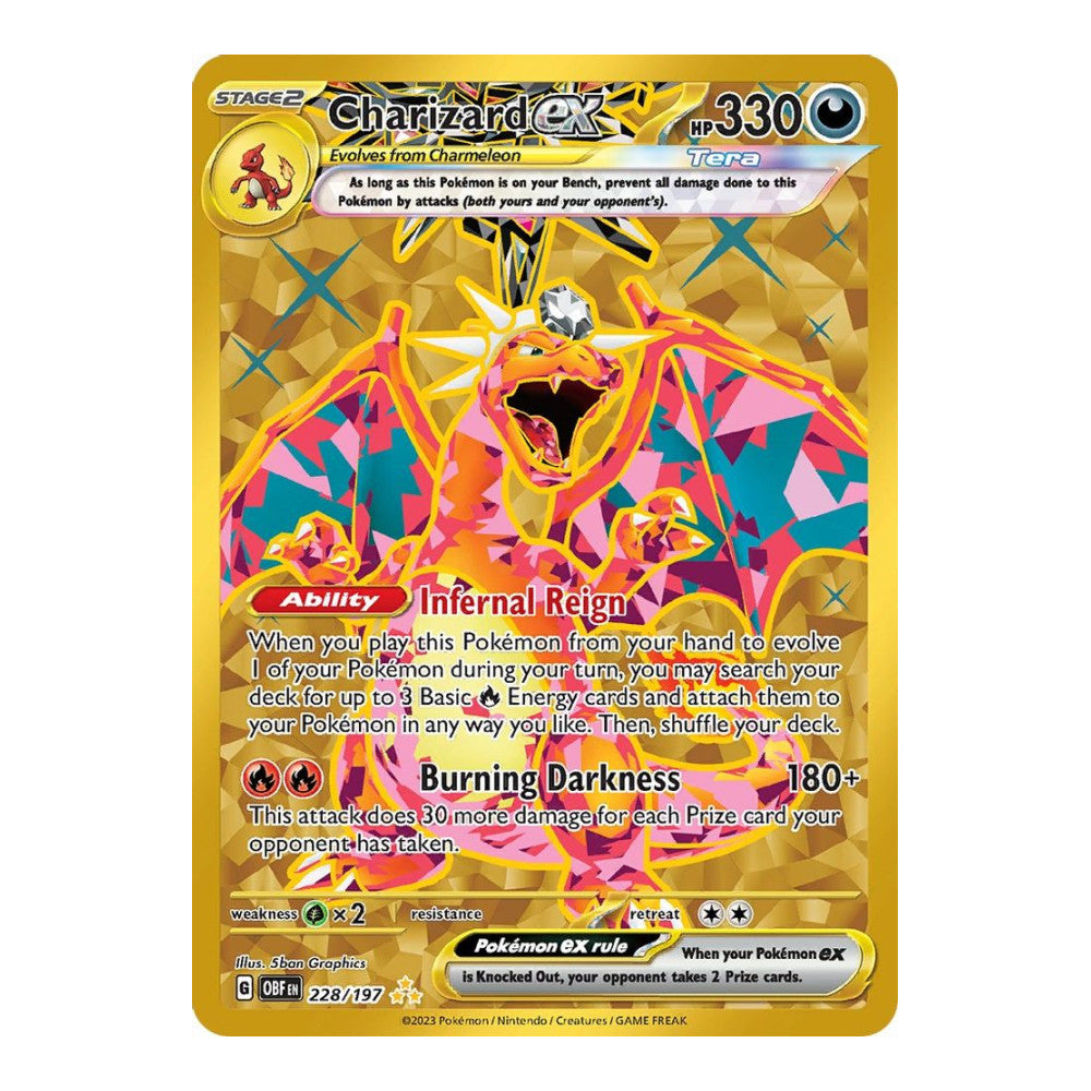 SV03: Obsidian Flames (OBF) - Charizard ex 228 197 (#228/197) (Near Mint)