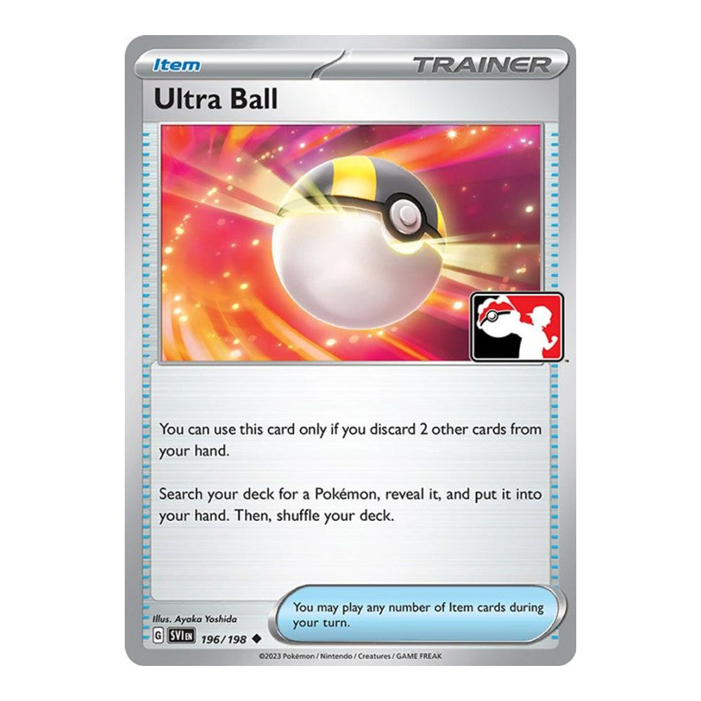 Prize Pack Series Cards () - Ultra Ball - 196/198 (#196/198) (Near Mint)