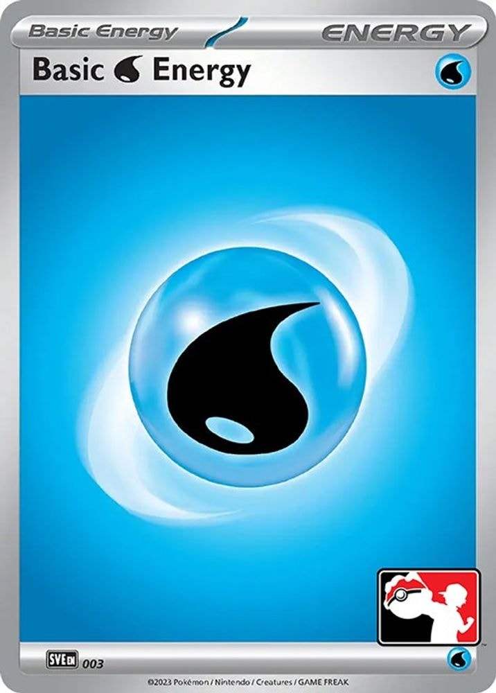 Prize Pack Series Cards () - Basic Water Energy - 003 (#003, Common) ()