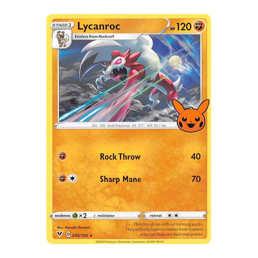 Trick or Trade BOOster Bundle 2023 (TTBB23) - Lycanroc (#095/185) (Near Mint)