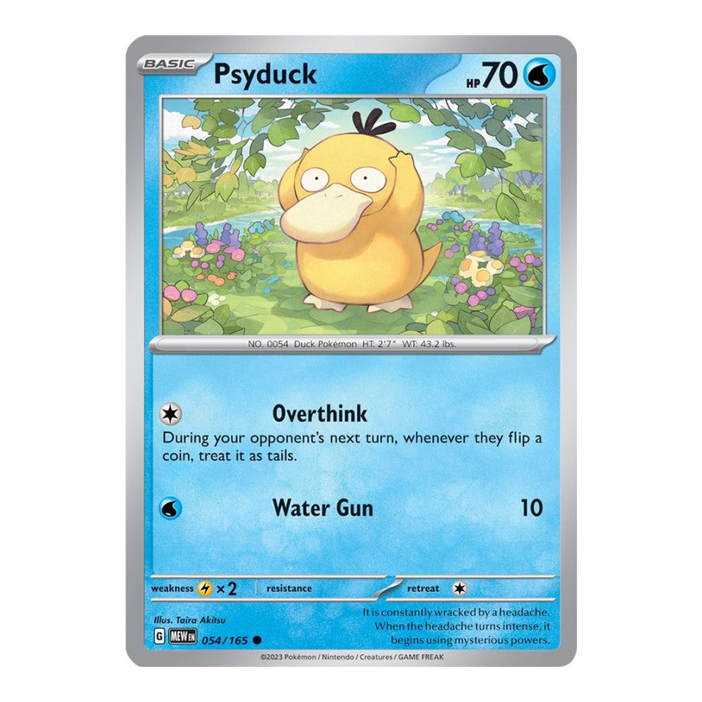 SV: Scarlet & Violet 151 (MEW) - Psyduck 054 165 (#054/165)