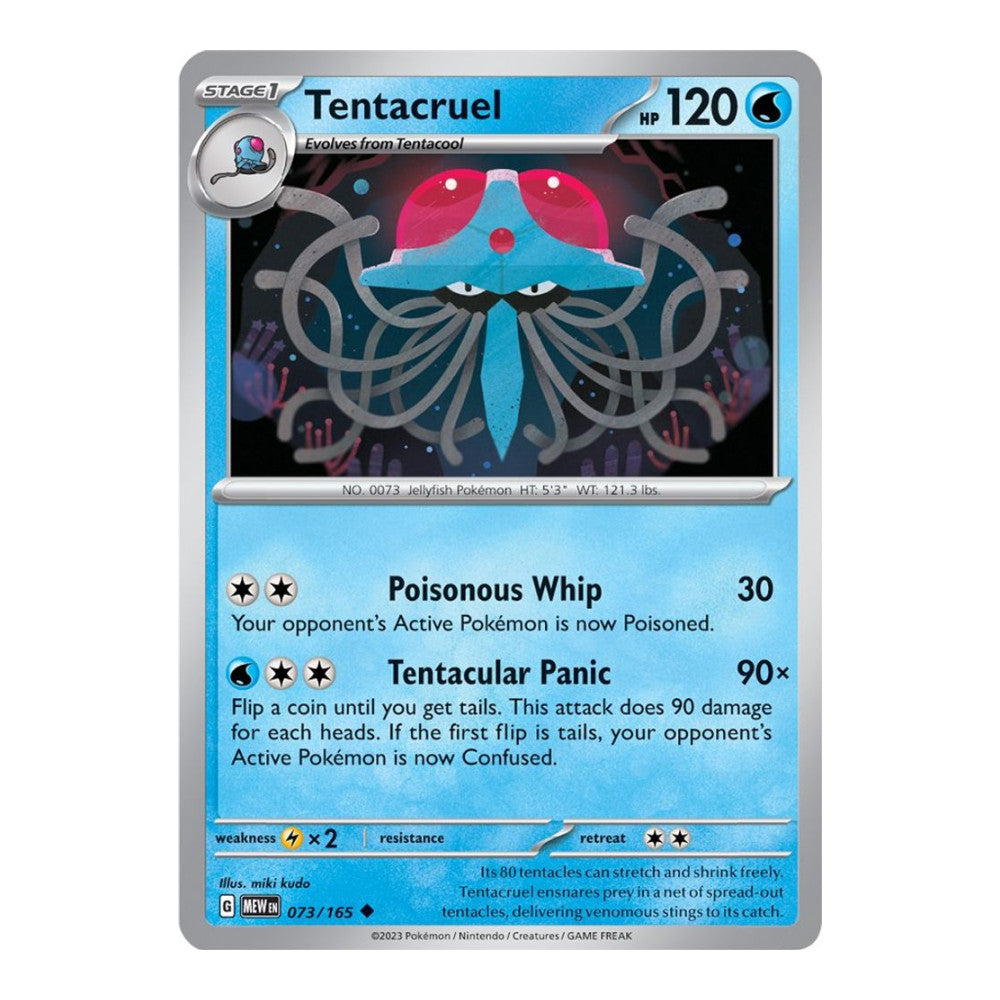 SV: Scarlet & Violet 151 (MEW) - Tentacruel (#073/165)