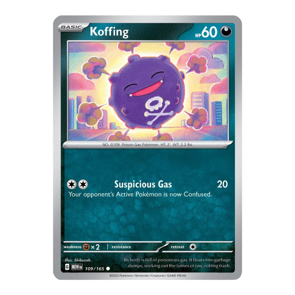 SV: Scarlet & Violet 151 (MEW) - Koffing (#109/165)