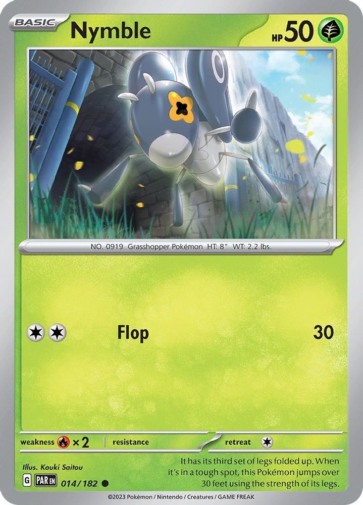 SV04: Paradox Rift (PAR) - Nymble - 014/182 (#014/182, Common) ()