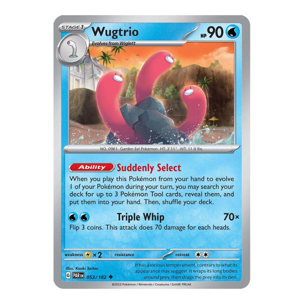 SV04: Paradox Rift (PAR) - Wugtrio (#053/182) (Near Mint)