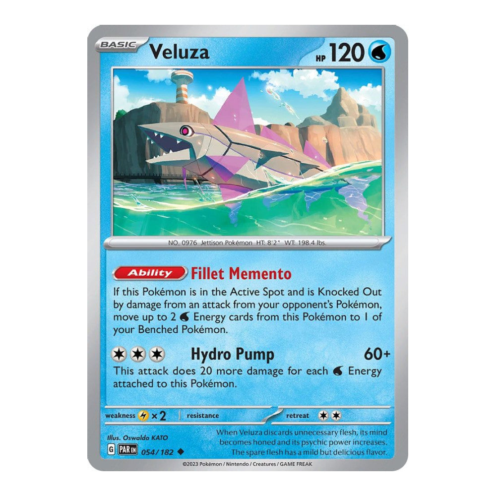 SV04: Paradox Rift (PAR) - Veluza 054 182 (#054/182) (Near Mint)