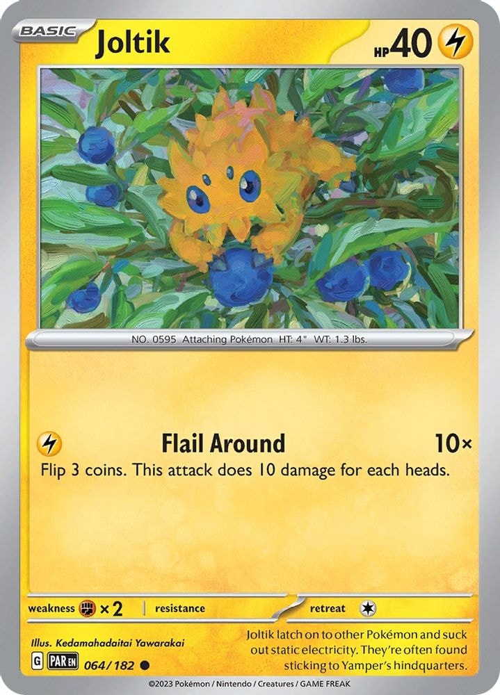 SV04: Paradox Rift (PAR) - Joltik - 064/182 (#064/182, Common) ()