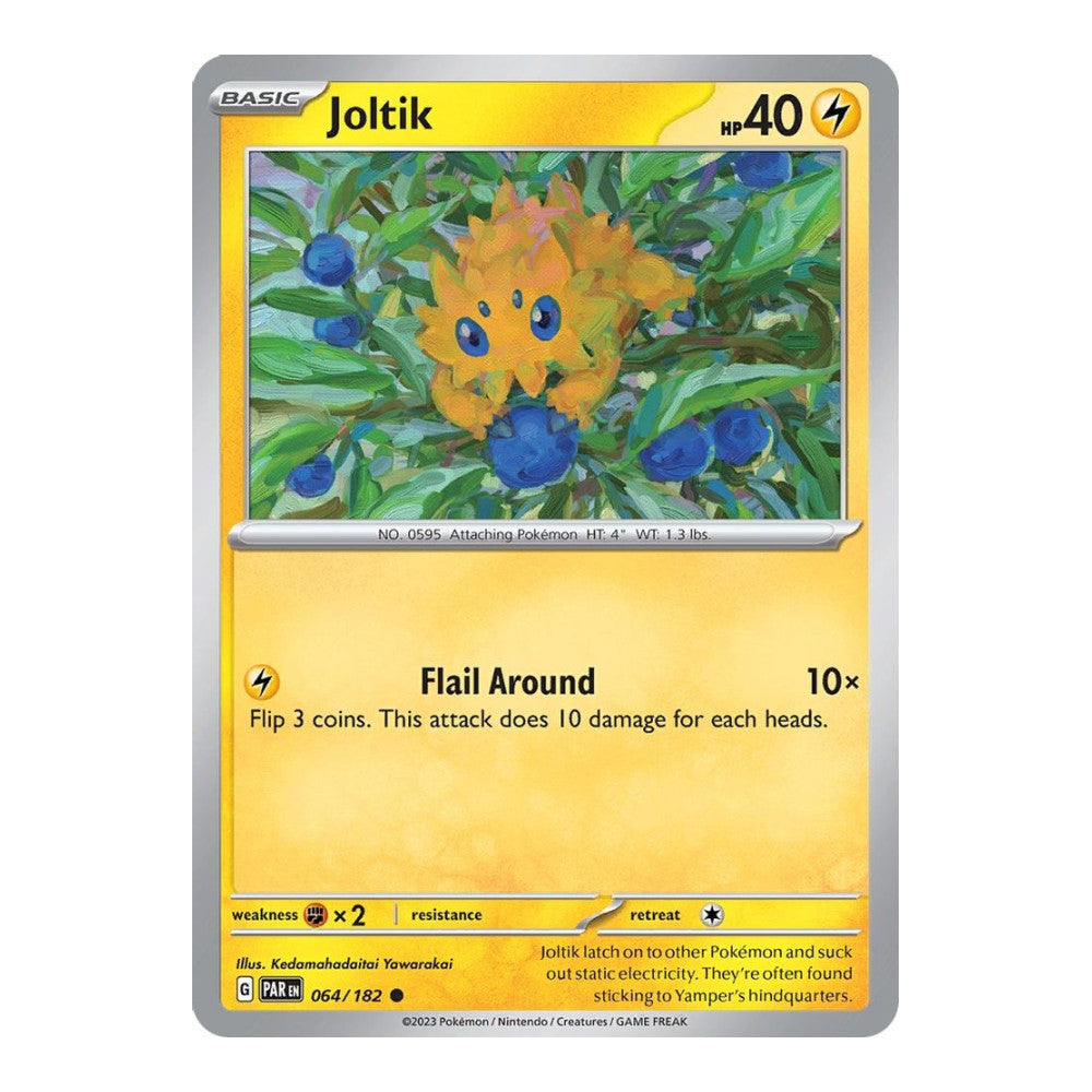 SV04: Paradox Rift (PAR) - Joltik 064 182 (#064/182) (Near Mint)