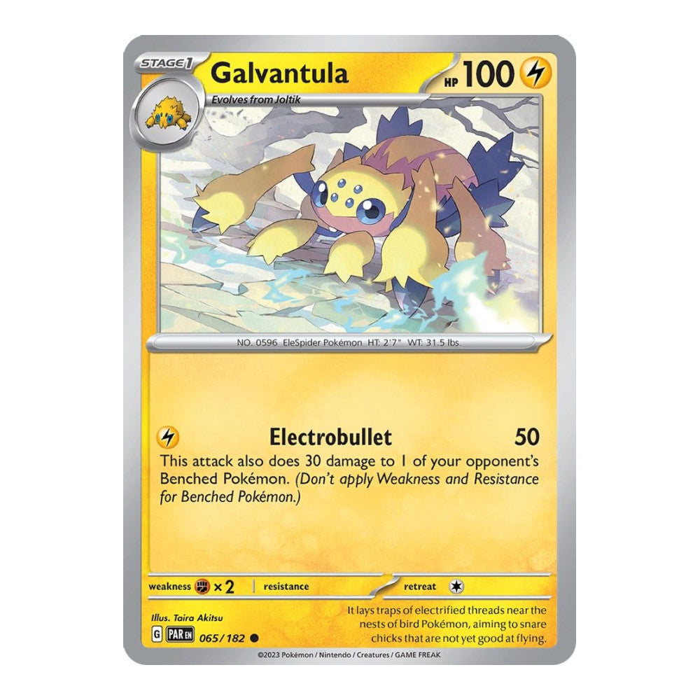 SV04: Paradox Rift (PAR) - Galvantula (#065/182) (Near Mint)