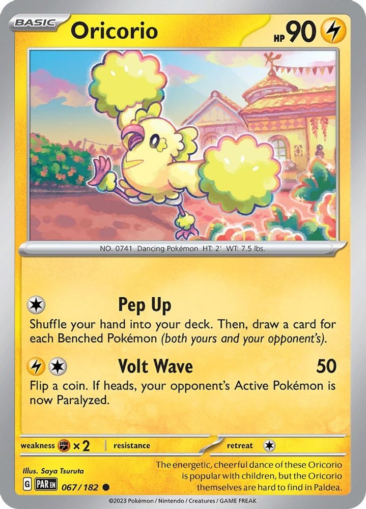 SV04: Paradox Rift (PAR) - Oricorio (#067/182, Common) ()