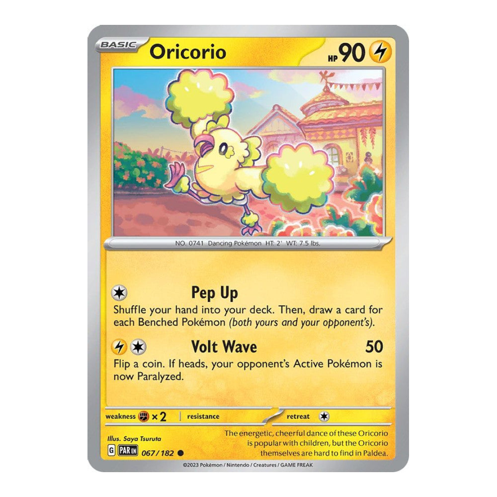 SV04: Paradox Rift (PAR) - Oricorio (#067/182) (Near Mint)