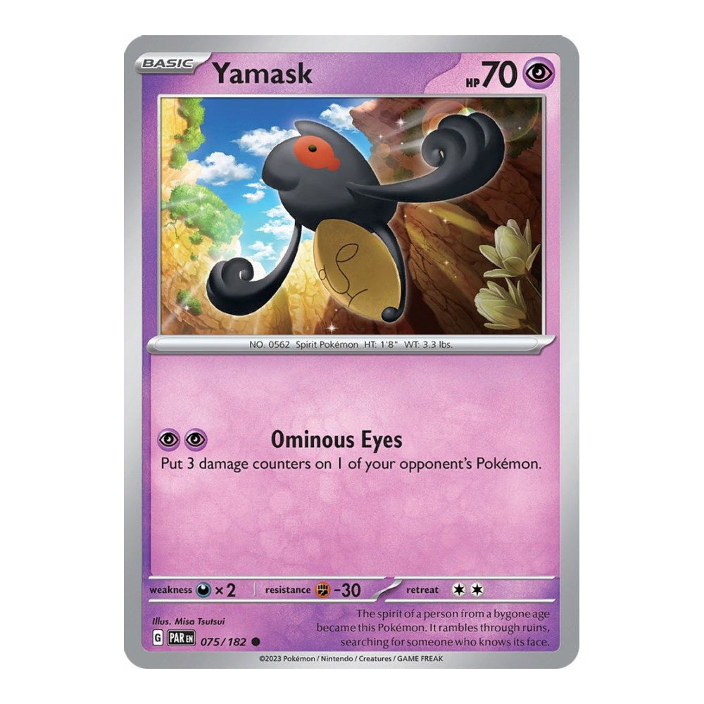 SV04: Paradox Rift (PAR) - Yamask (#075/182) (Near Mint)