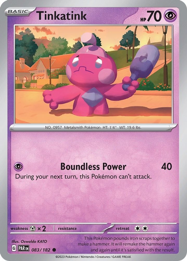 SV04: Paradox Rift (PAR) - Tinkatink - 083/182 (#083/182, Common)