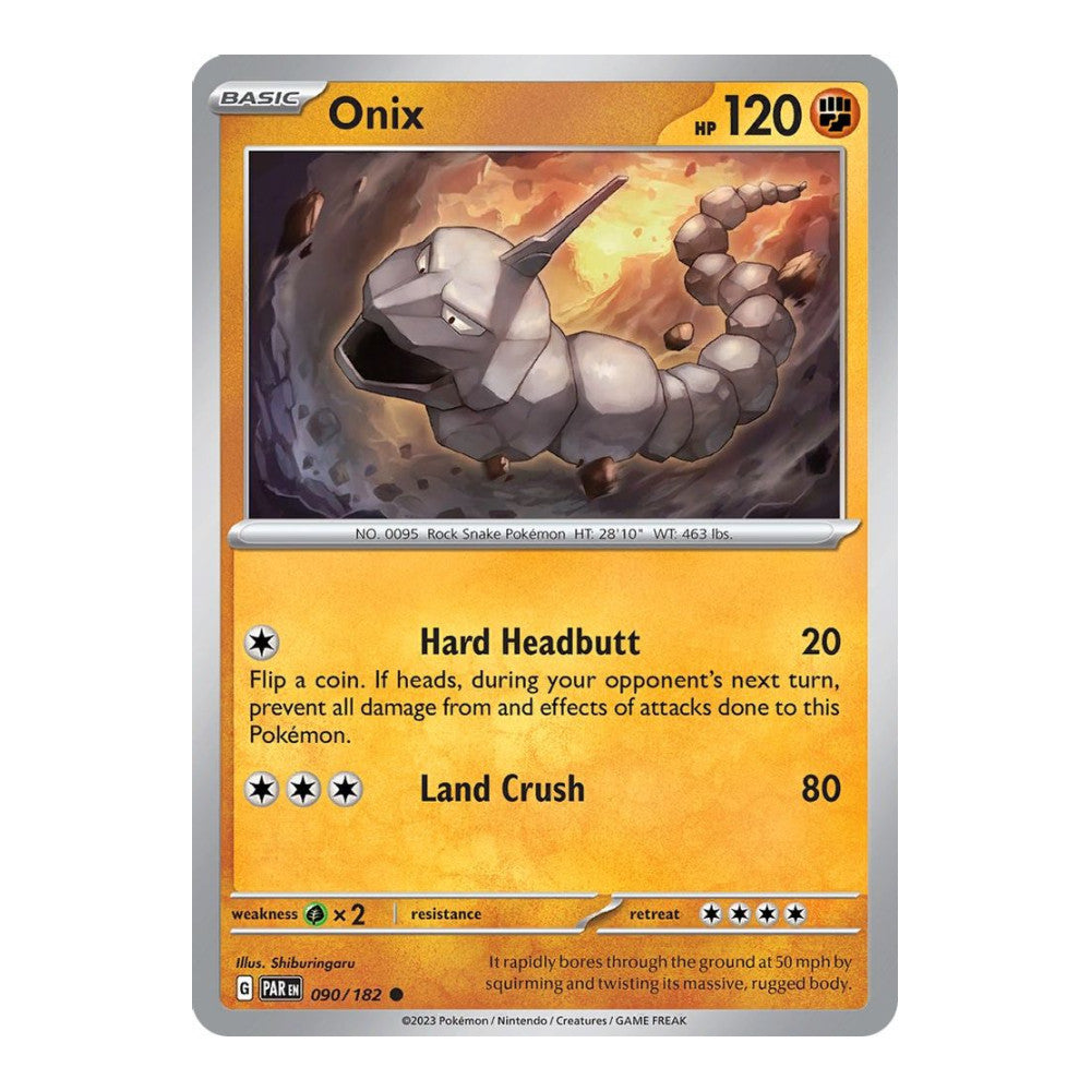 SV04: Paradox Rift (PAR) - Onix (#090/182) (Near Mint)