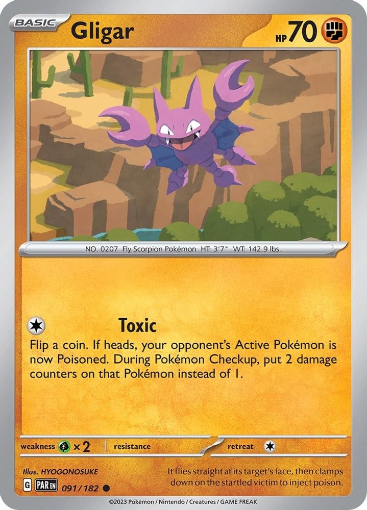 SV04: Paradox Rift (PAR) - Gligar (#091/182, Common) ()