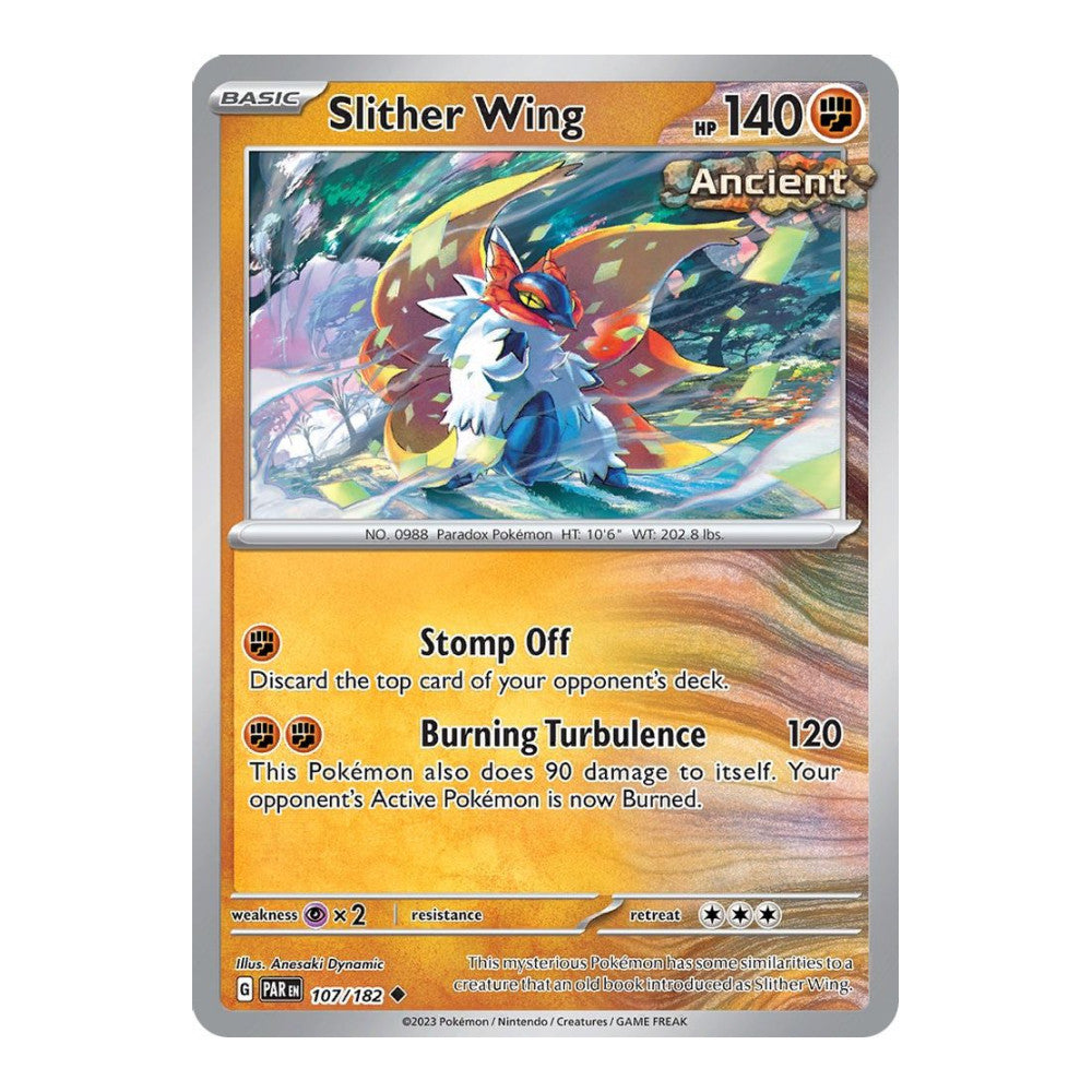 SV04: Paradox Rift (PAR) - Slither Wing 107 182 (#107/182) (Near Mint)