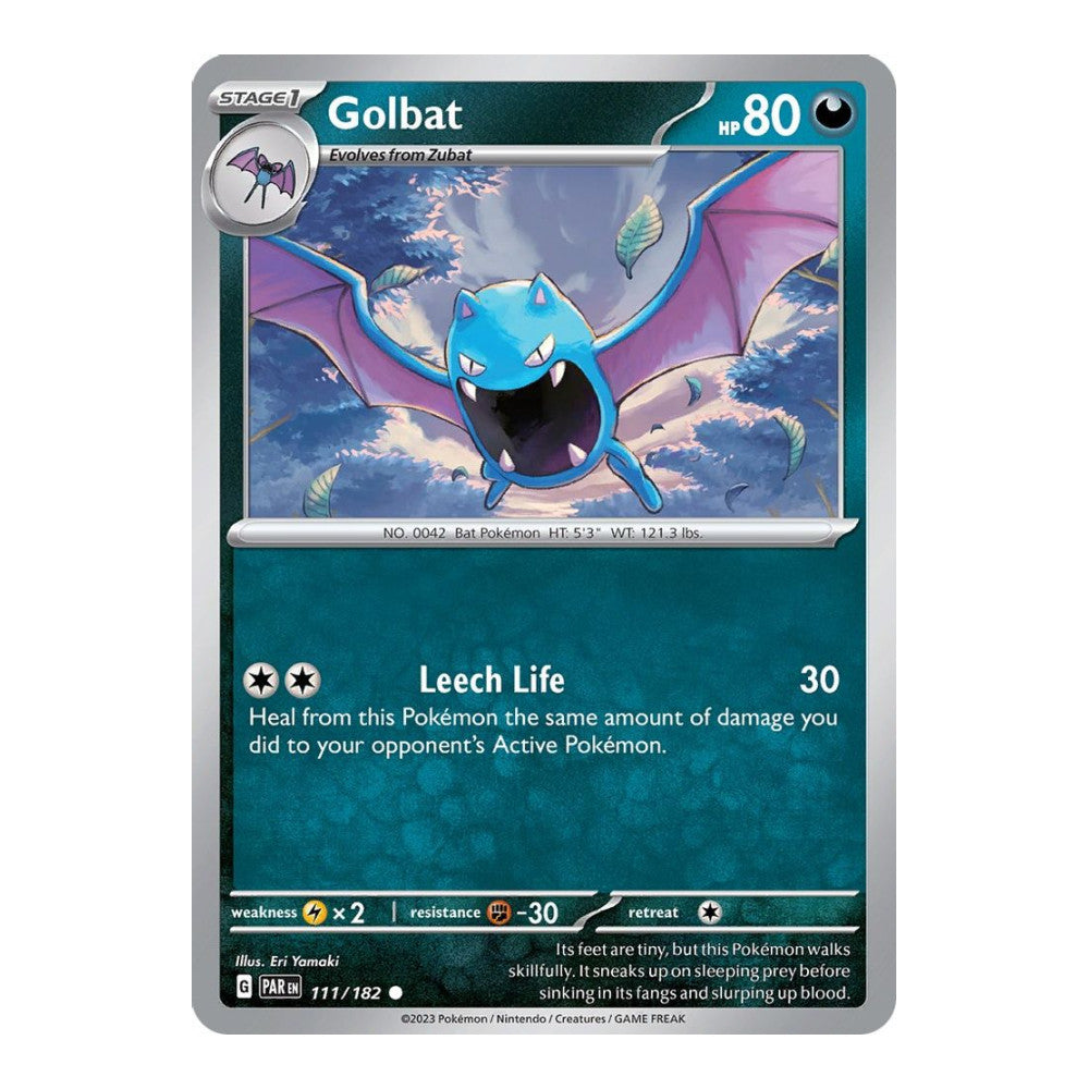 SV04: Paradox Rift (PAR) - Golbat (#111/182) (Near Mint)