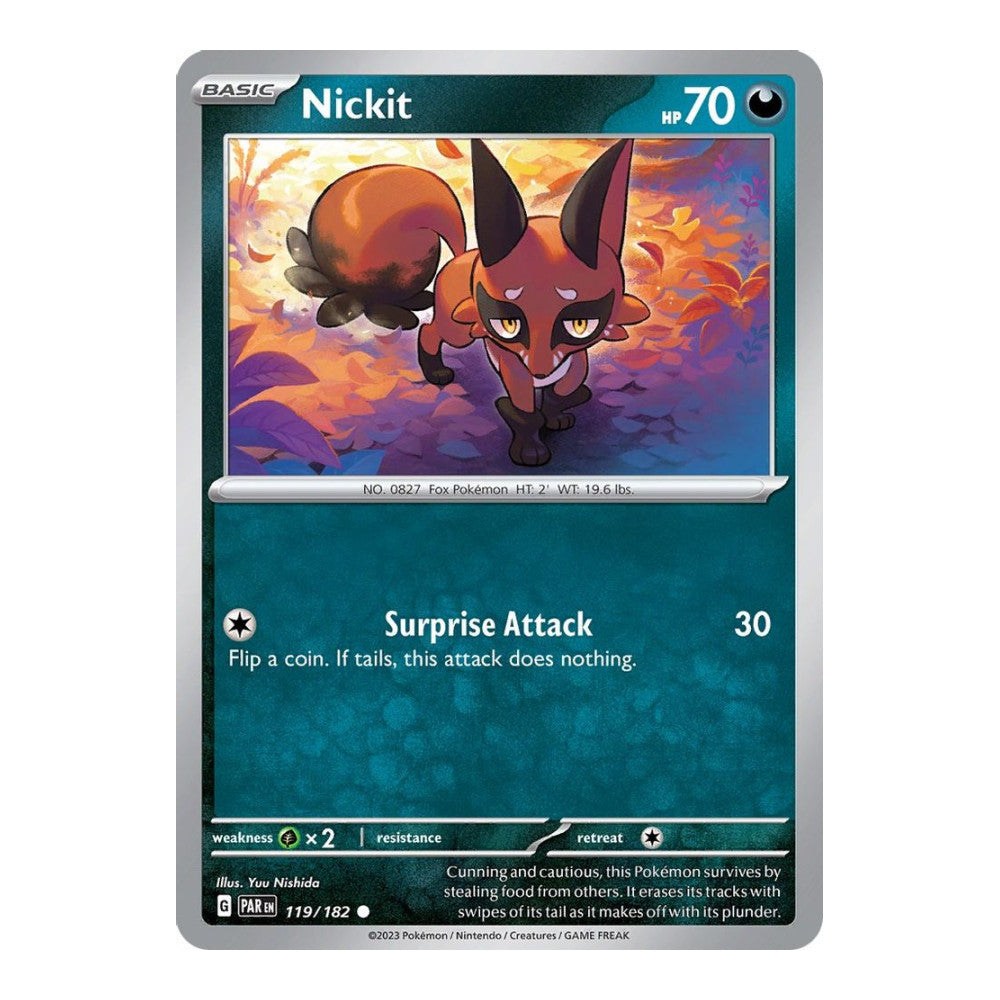 SV04: Paradox Rift (PAR) - Nickit (#119/182) (Near Mint)