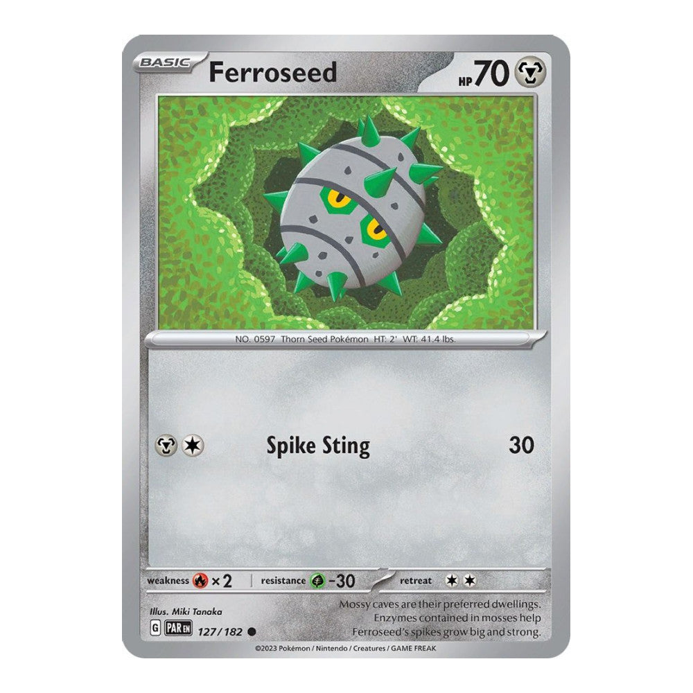 SV04: Paradox Rift (PAR) - Ferroseed (#127/182) (Near Mint)