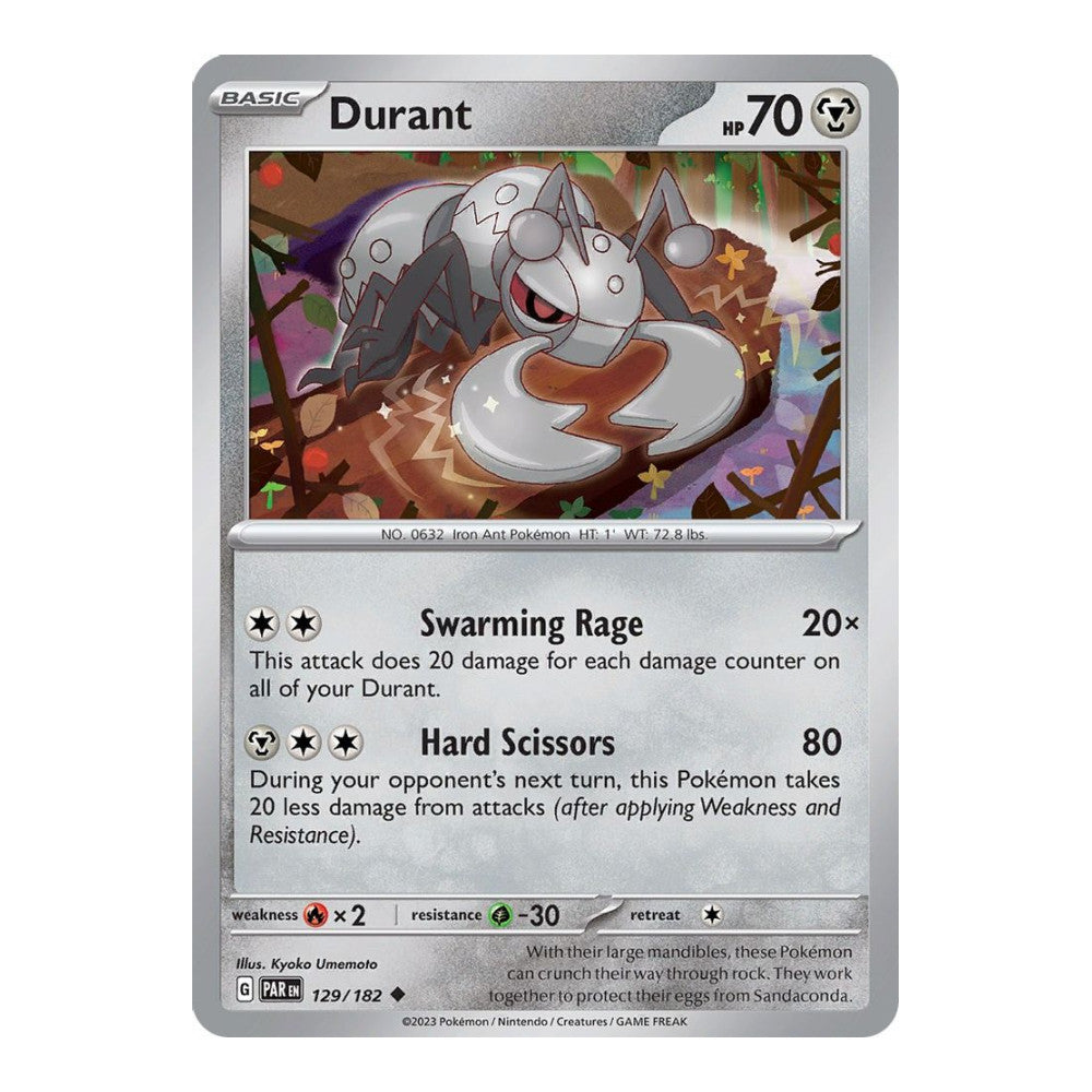 SV04: Paradox Rift (PAR) - Durant (#129/182) (Near Mint)