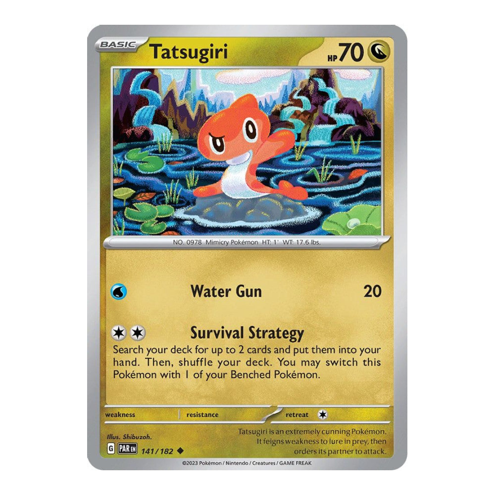 SV04: Paradox Rift (PAR) - Tatsugiri (#141/182) (Near Mint)
