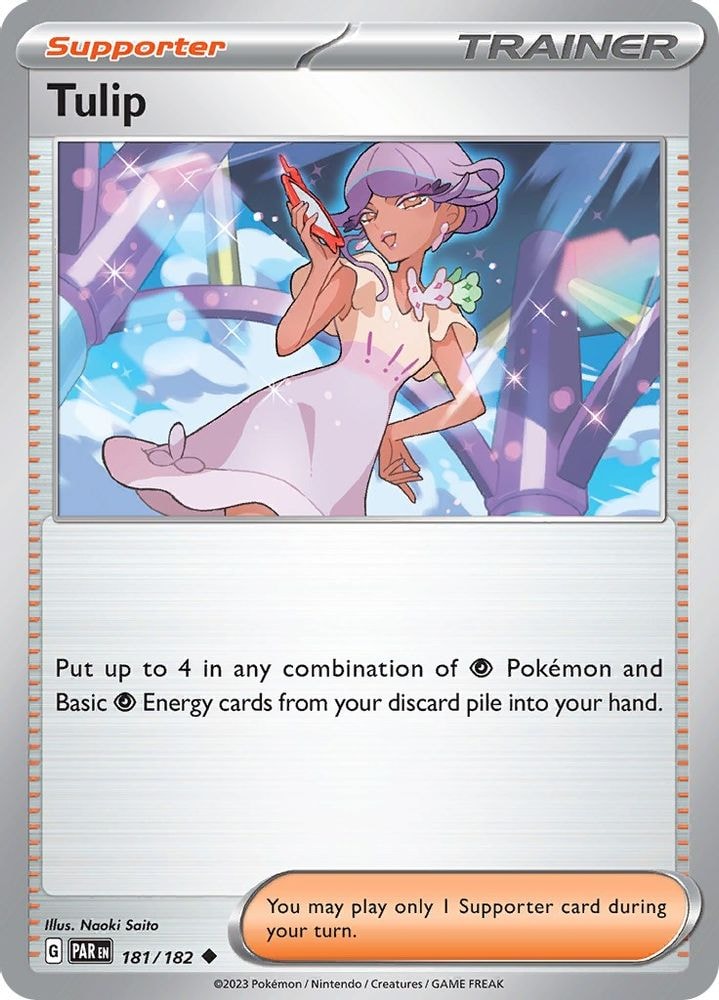 SV04: Paradox Rift (PAR) - Tulip (#181/182, Uncommon) ()