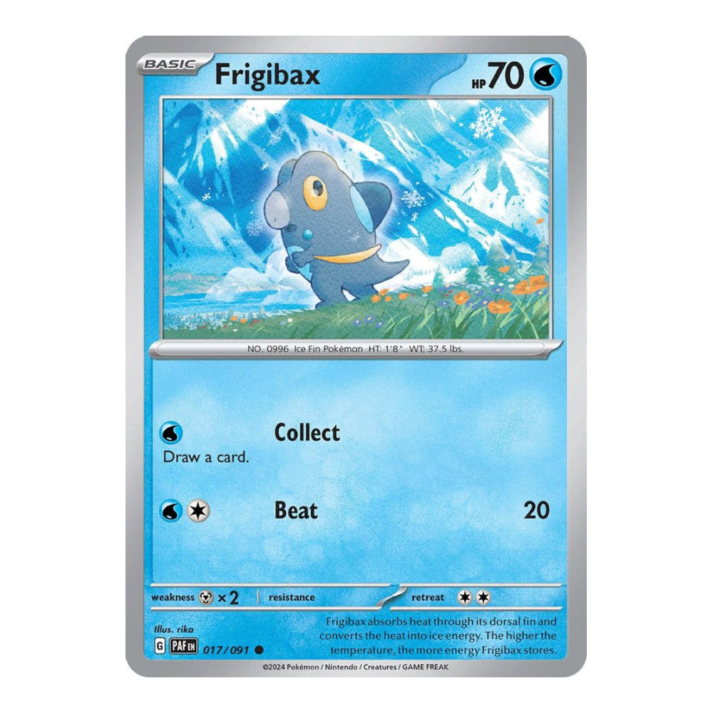 SV: Paldean Fates (PAF) - Frigibax 017 091 (#017/091) (Near Mint)
