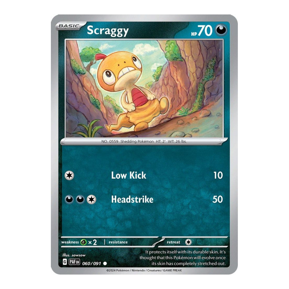 SV: Paldean Fates (PAF) - Scraggy (#060/091)