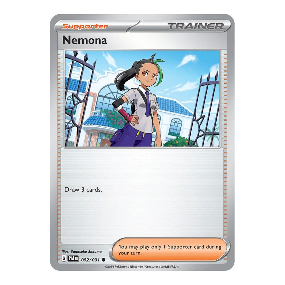 SV: Paldean Fates (PAF) - Nemona 082 091 (#082/091) (Near Mint)