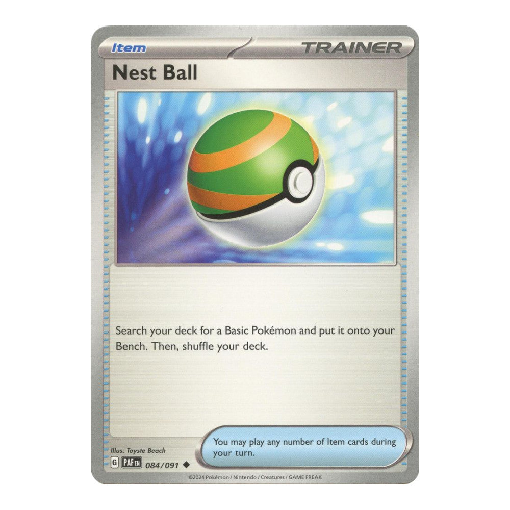 SV: Paldean Fates (PAF) - Nest Ball (#084/091) (Near Mint)