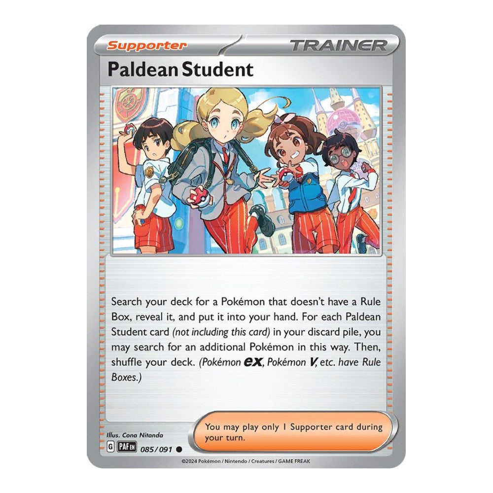 SV: Paldean Fates (PAF) - Paldean Student 085 091 (#085/091) (Near Mint)