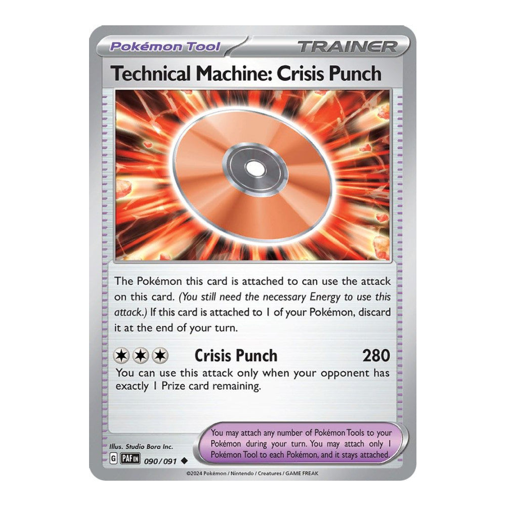 SV: Paldean Fates (PAF) - Technical Machine Crisis Punch (#090/091) (Near Mint)