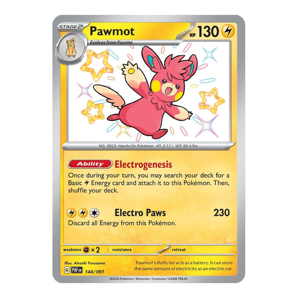 SV: Paldean Fates (PAF) - Pawmot (#144/091) (Near Mint)