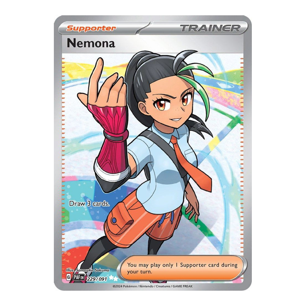 SV: Paldean Fates (PAF) - Nemona - 229/091 (#229/091) (Near Mint)