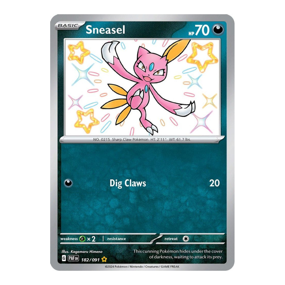 SV: Paldean Fates (PAF) - Sneasel (#182/091) (Near Mint)
