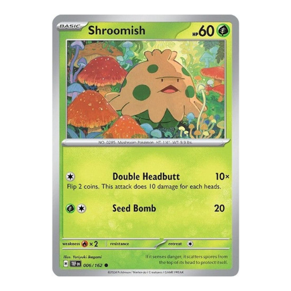 SV05: Temporal Forces (TEF) - Shroomish (#006/162) (Near Mint)