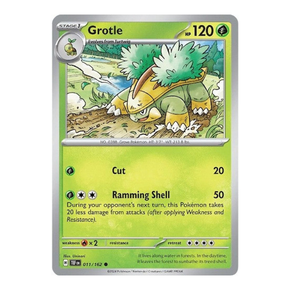 SV05: Temporal Forces (TEF) - Grotle 011 162 (#011/162) (Near Mint)