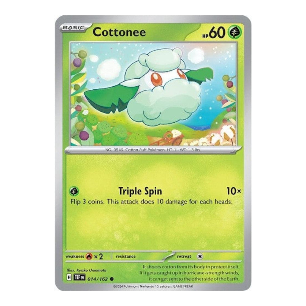 SV05: Temporal Forces (TEF) - Cottonee (#014/162) (Near Mint)
