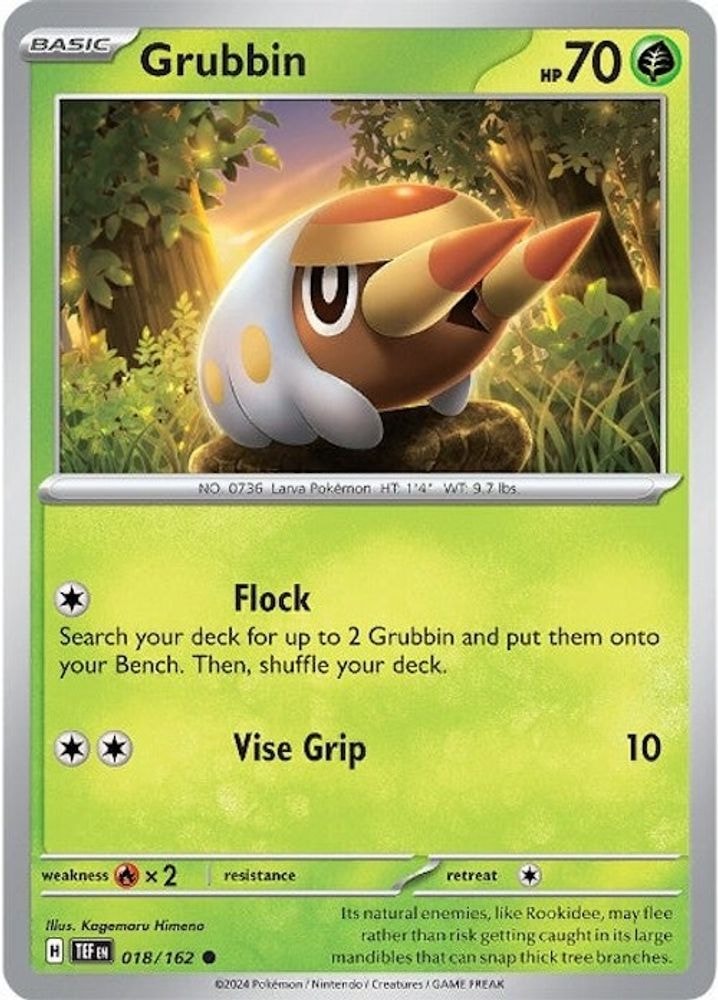 SV05: Temporal Forces (TEF) - Grubbin (#018/162, Common) ()