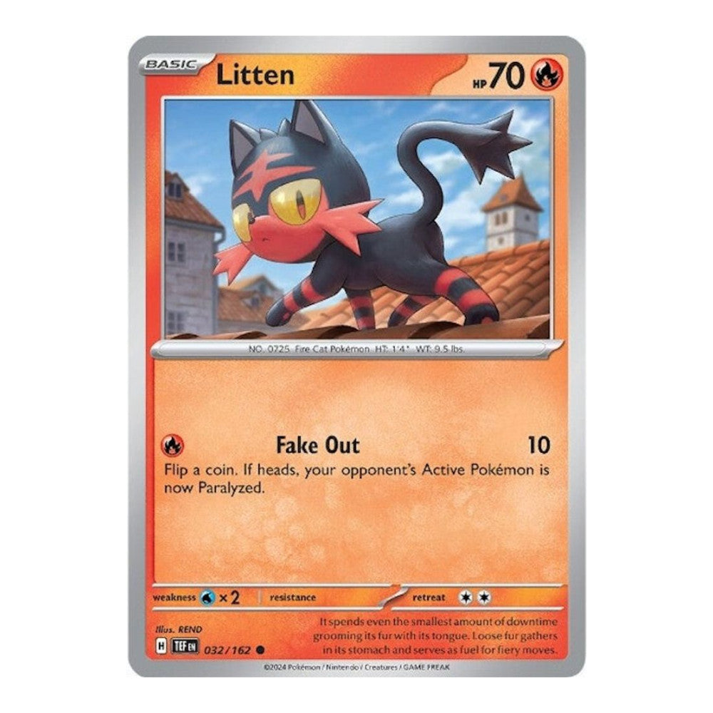 SV05: Temporal Forces (TEF) - Litten 032 162 (#032/162) (Near Mint)