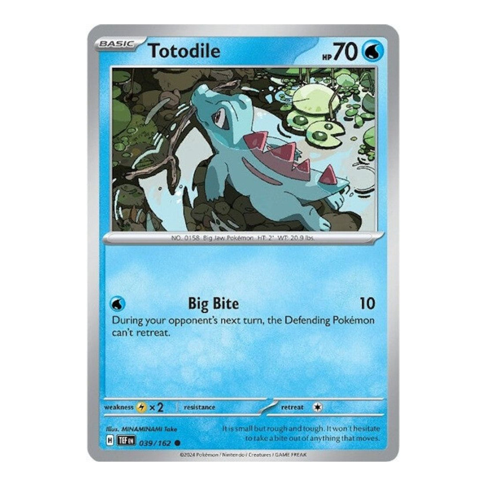 SV05: Temporal Forces (TEF) - Totodile (#039/162) (Near Mint)