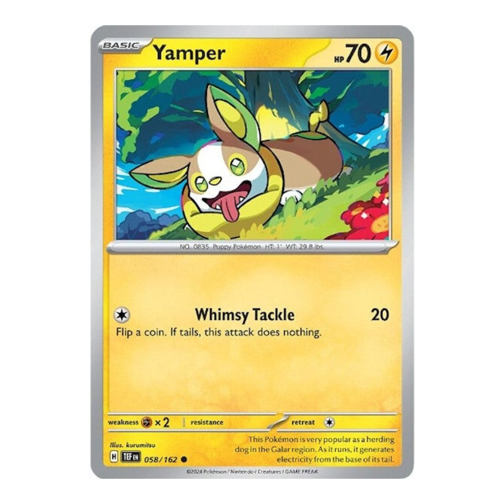 SV05: Temporal Forces (TEF) - Yamper (#058/162) (Near Mint)