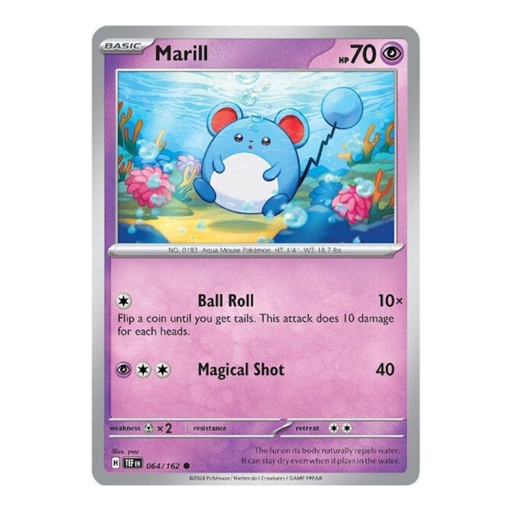 SV05: Temporal Forces (TEF) - Marill (#064/162) (Near Mint)
