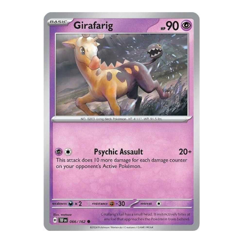 SV05: Temporal Forces (TEF) - Girafarig (#066/162) (Near Mint)