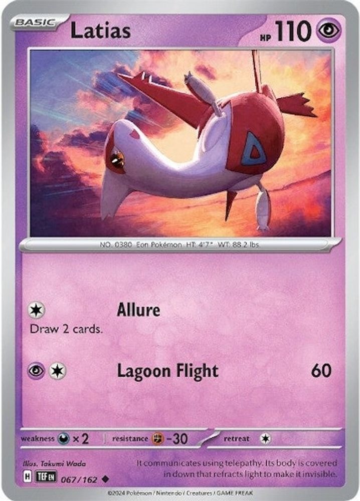 SV05: Temporal Forces (TEF) - Latias (#067/162, Uncommon) ()